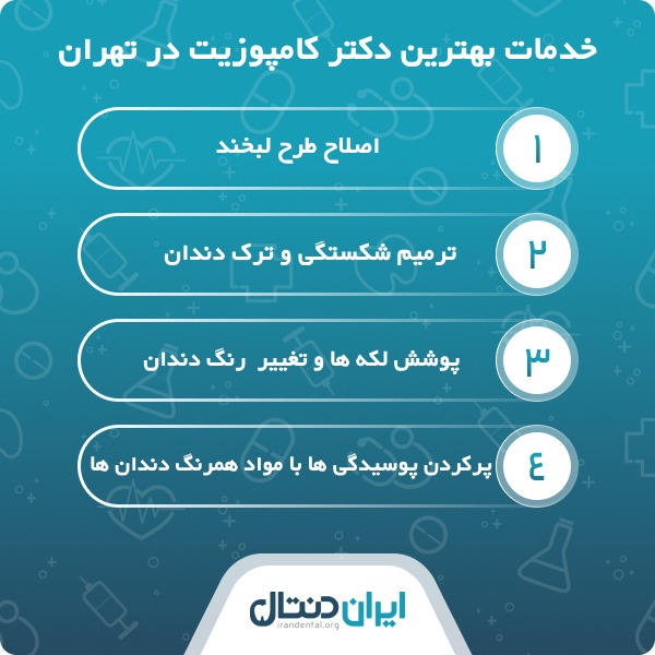 خدمات بهترین دکتر کامپوزیت در تهران