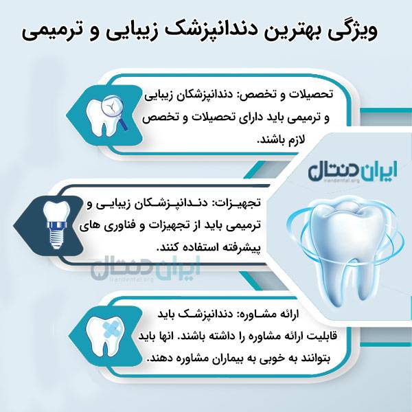 بهترین دندانپزشک زیبایی و ترمیمی در مازندران