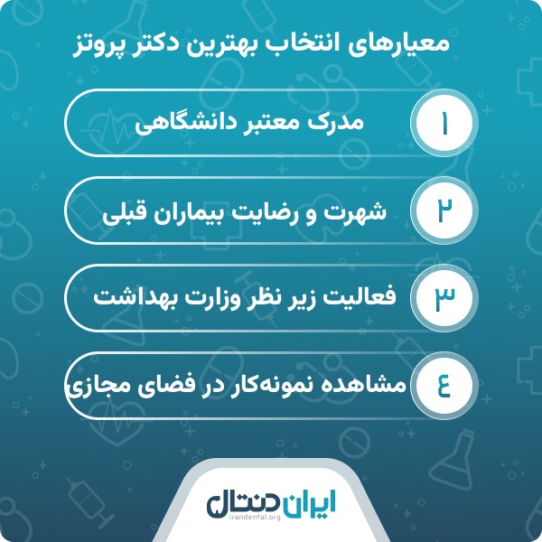 ویژگی بهترین دکتر پروتز دندان در اصفهان