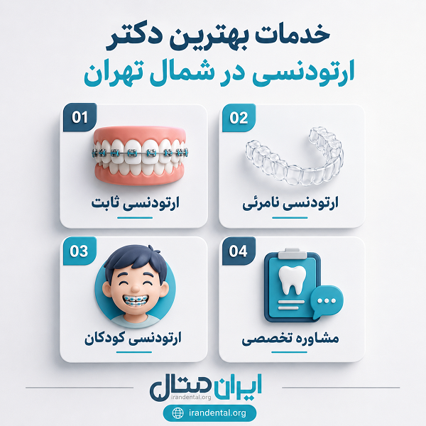خصوصیات بهترین دکتر ارتودنسی در شمال تهران