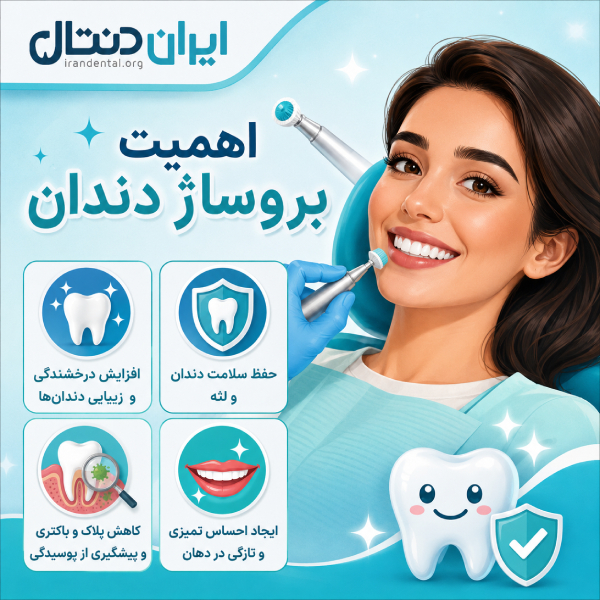 اهمیت بروساژ دندان