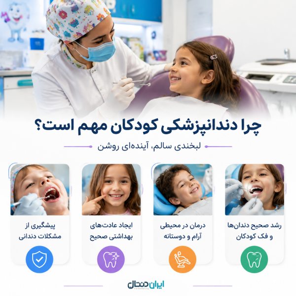 چرا دندانپزشکی کودکان مهم است؟